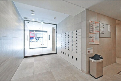 【ロビー】 | リビオメゾン入谷 | 毎日通るロビーはこのようになっています