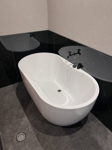 加納8丁目中古戸建の浴室|■サウナ室の水風呂♪