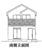 【仲介手数料無料】所沢岩岡町全2棟　1号棟　所沢市の新築住宅なら西武ハウジングの外観