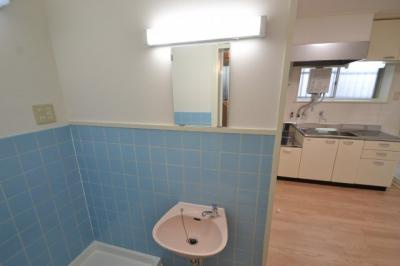 篠原南マンションの洗面所