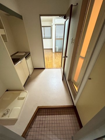 マンション吉田の玄関