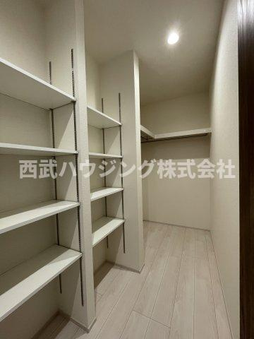 【仲介手数料無料】所沢市北野全２棟１号棟　所沢市の新築住宅なら西武ハウジング　の収納