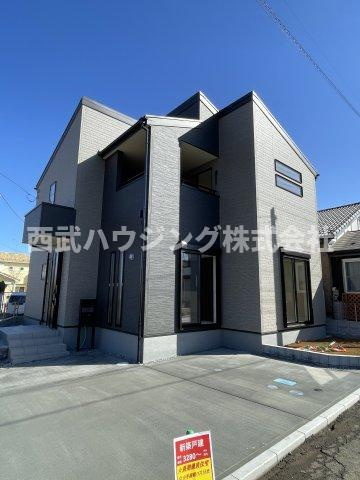 【仲介手数料無料】所沢市北野全２棟１号棟　所沢市の新築住宅なら西武ハウジング　の外観