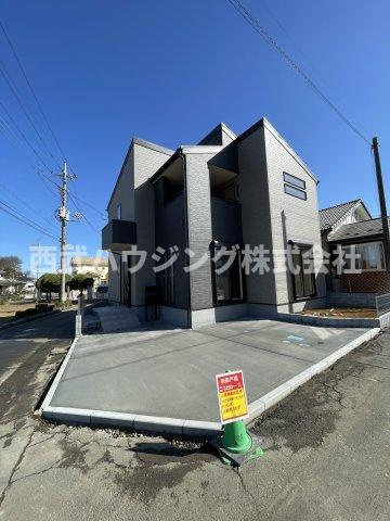 【仲介手数料無料】所沢市北野全２棟１号棟　所沢市の新築住宅なら西武ハウジング　の前面道路含む現地写真
