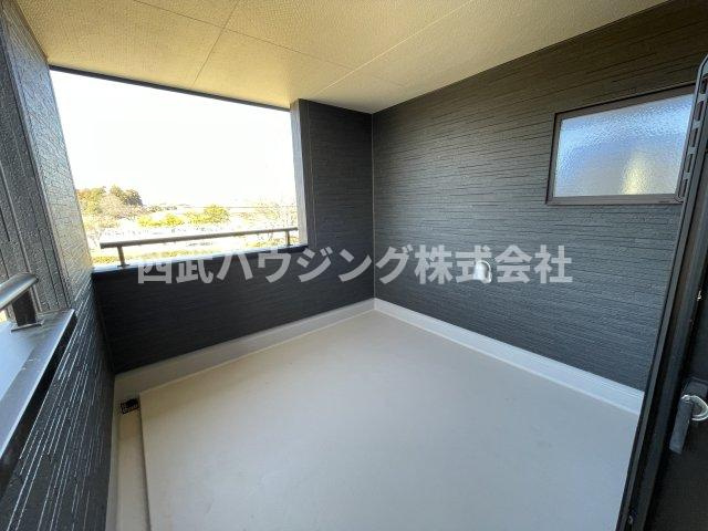 【仲介手数料無料】所沢市北野全２棟１号棟　所沢市の新築住宅なら西武ハウジング　のバルコニー