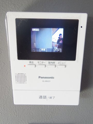 【セキュリティ】 | コーポレモン | 来客者を一目で確認できます。