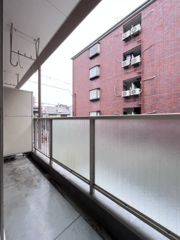 コーポラス清水丘のバルコニー