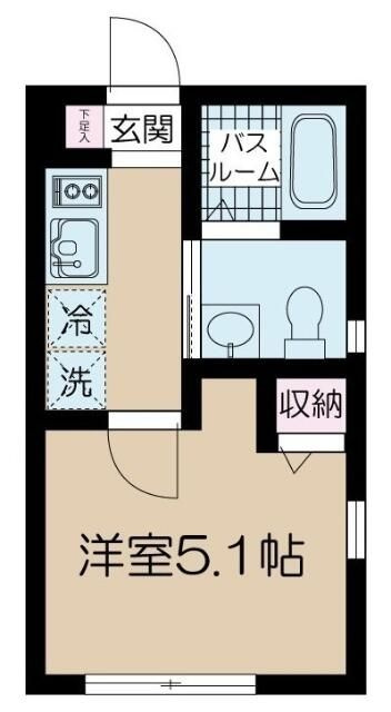 NSGATE南千住の間取り