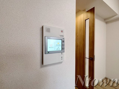 【セキュリティ】 | プレサンス　ジェネ　上前津 | モニター付きインターホンです