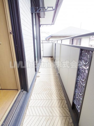 シェラ・エトワールBのバルコニー