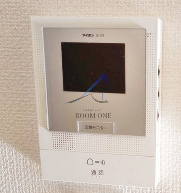 サーチメゾンⅡのセキュリティ|モニター付きインターホンです。