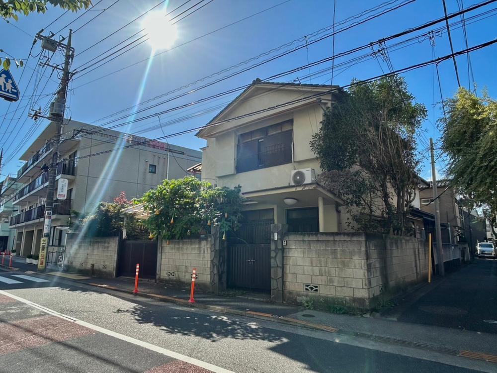 品川区西大井　建築条件なし売地の外観