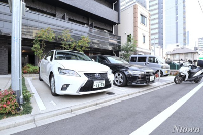 【駐車場】 | プレサンス鶴舞ファースト | 駐車場があります