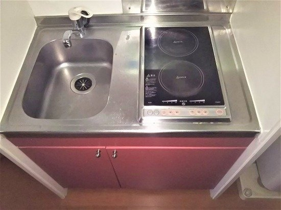 レオパレスグランデ花園のキッチン