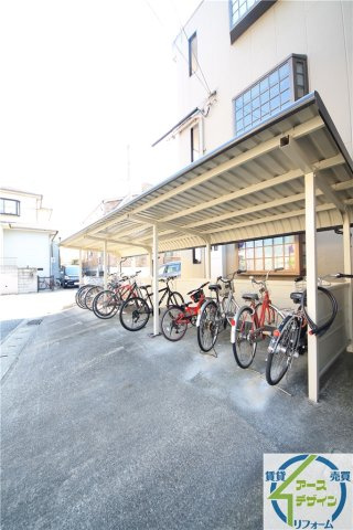 ビューライフ長畑のその他共用部分|駐輪場があります