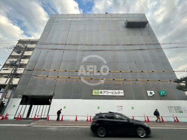 ブループラス針中野の外観