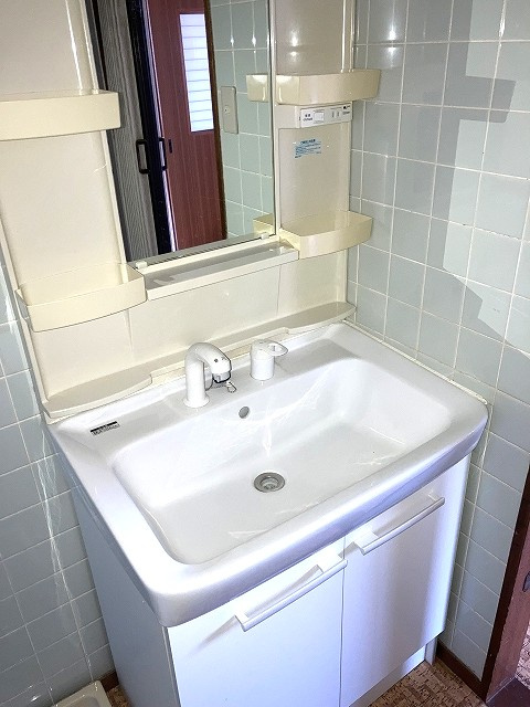 根橋ビルA棟の洗面所