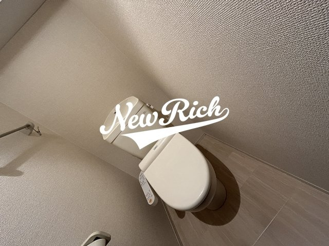 北群馬郡吉岡町大字大久保のアパートのトイレ