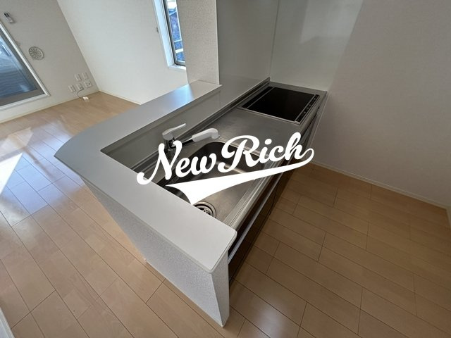 伊勢崎市今井町のアパートのキッチン