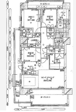 セントラルパーク香椎照葉壱番館 E棟の間取り