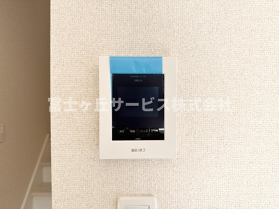 【セキュリティ】 | 藤枝市藤岡3丁目 7期 新築一戸建て 1号棟 | 来客の際、顔が見えて安心です