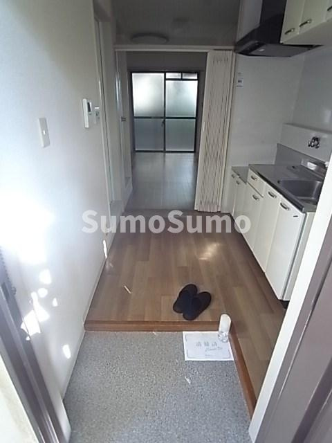 ハイム甲風園の玄関