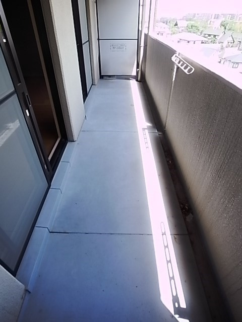 サンラトール甲陽園のバルコニー