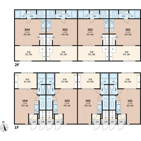 モンターニュ薬園台の間取り