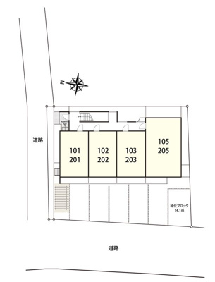 【区画図】 | エクレール芦花公園