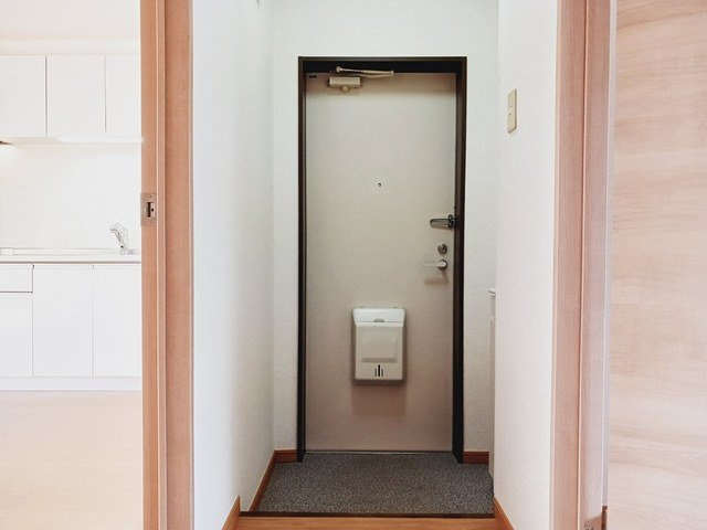 カーサ・ハピネスの玄関|シンプルで使いやすい玄関です