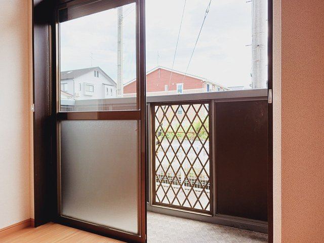 カーサ・ハピネスのバルコニー|広々としたバルコニーです