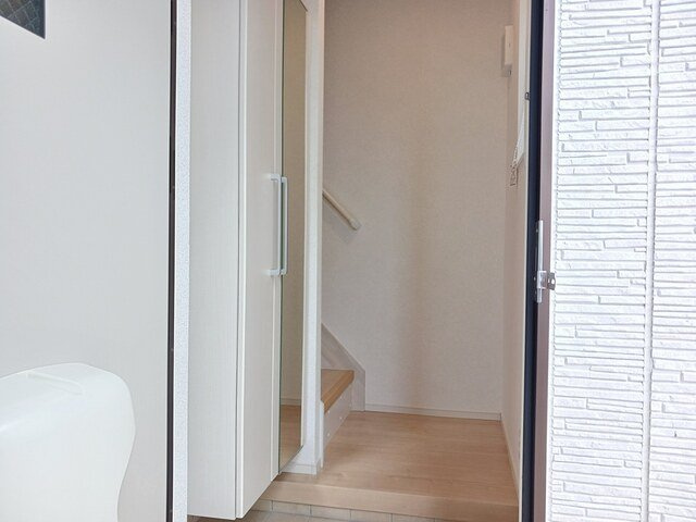 サンテェラスⅡ　Ａの玄関|シンプルで使いやすい玄関です