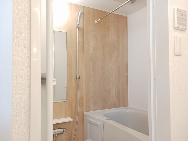 サンテェラスⅡ　Ａの浴室|コンパクトで使いやすいお風呂です