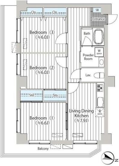 【間取り】 | NJK MARQUIS KOISHIKAWA