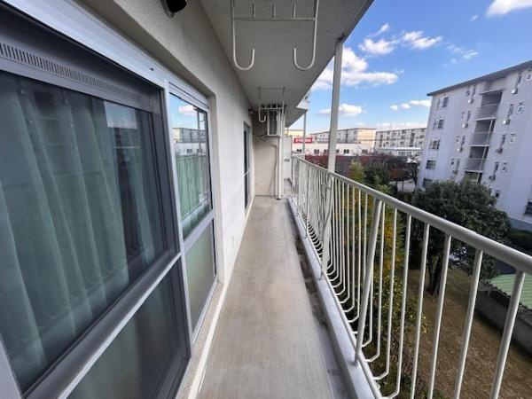 【バルコニー】 | 藤阪ハイツA1棟