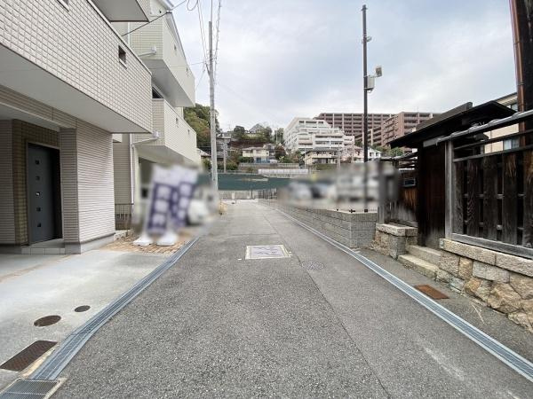 【前面道路含む現地写真】 | 須磨区須磨浦通6丁目　中古戸建