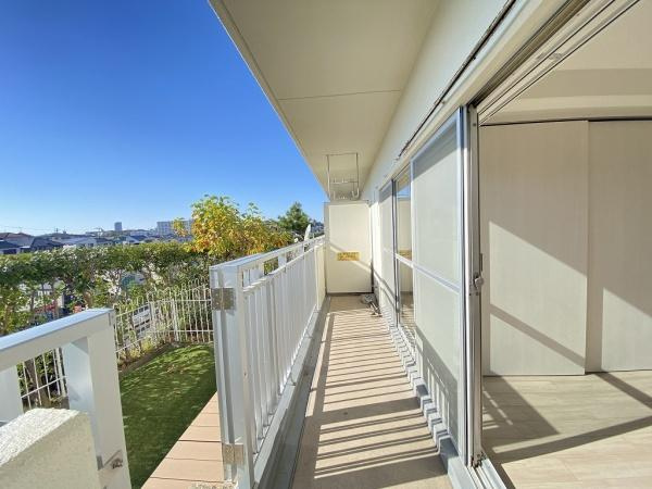 【バルコニー】 | 朝霧マンションＡ棟