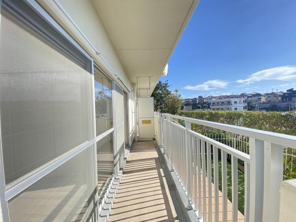 【バルコニー】 | 朝霧マンションＡ棟