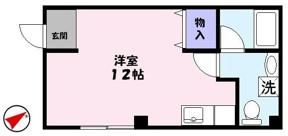 【間取り】 | ラフェスタ東福原