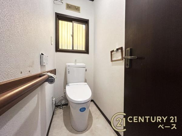 北葛城郡広陵町馬見中２丁目の中古一戸建のトイレ|■現地撮影写真■清潔感ある綺麗なお手洗いです！