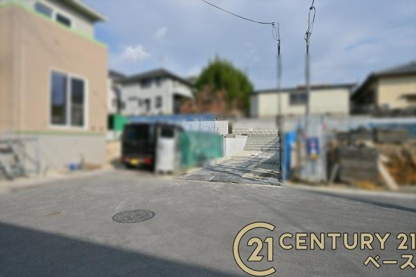 大和郡山市新木町の新築一戸建の前面道路含む現地写真|■現地撮影写真■お気軽にお問い合わせくださいませ！