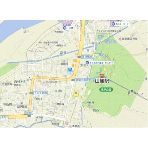 岐阜市大宮町１丁目のアパートの外観