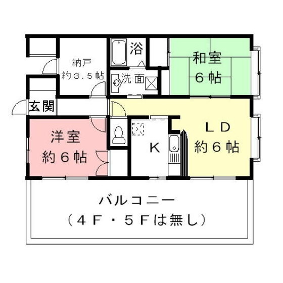 岐阜市大宮町１丁目のアパートの間取り