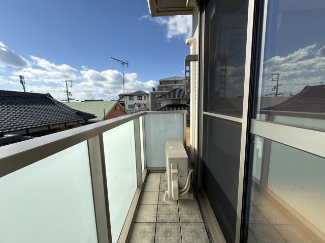 メゾンドソレイユ網干のバルコニー