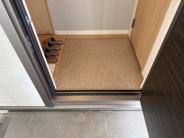 メゾンドソレイユ網干の玄関