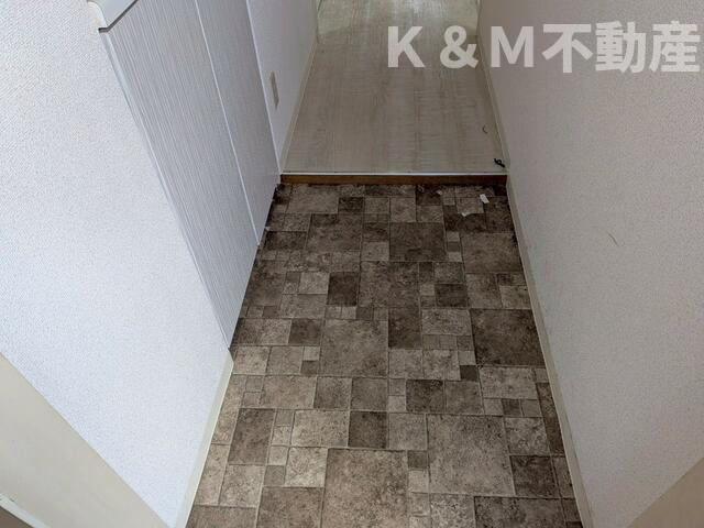 リカスコートの玄関|きれいな玄関です