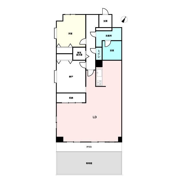 ライオンズマンション八街中央の間取り