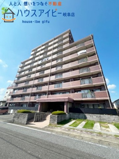 【外観】 | リバティヒルズ岐阜西8階部分！一部リフォーム済み！IHクッキングヒーター搭載！日当り良好です♪ | リバティヒルズ岐阜西2階部分！ペット飼育可能なマンション！リフォーム済み！オール電化！エアコン3台！