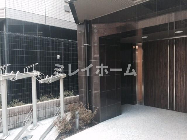 ジーベック平和島Ⅱのエントランス