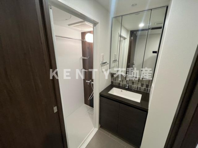 【洗面所】 | ザ・パークハビオ蒲田 | スペースが確保できる洗面所です